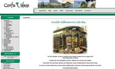 Korfu Produkte Online